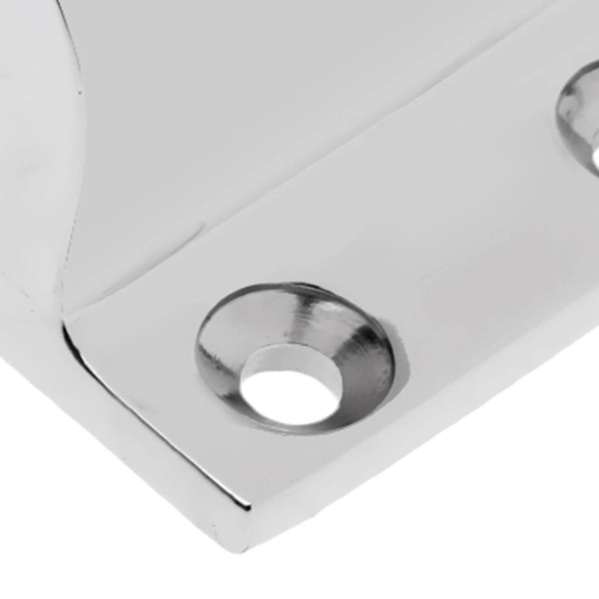4 Pieces 316 Stainless Steel Boat Hand Rail Fitting 1'' Rectangular Base P33434
