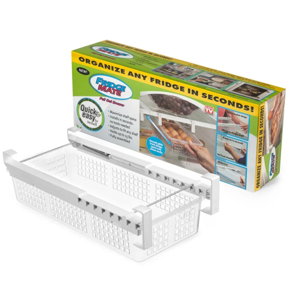 Refrigerator Pull Out Bin Food Storage Organizer Containers F782682