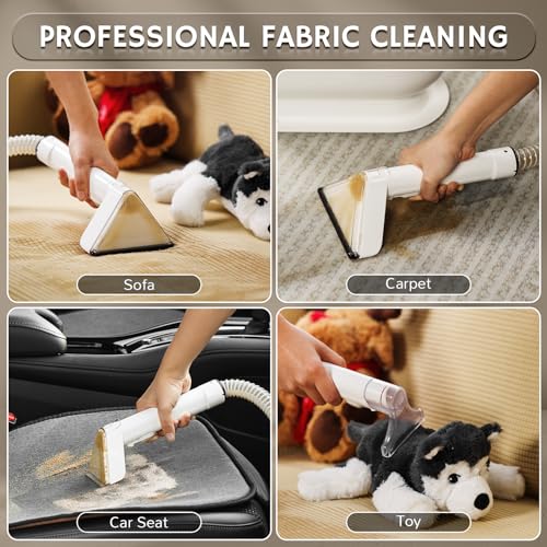 Instant Heating Portable Carpet Cleaner with Self-Cleaning N24468