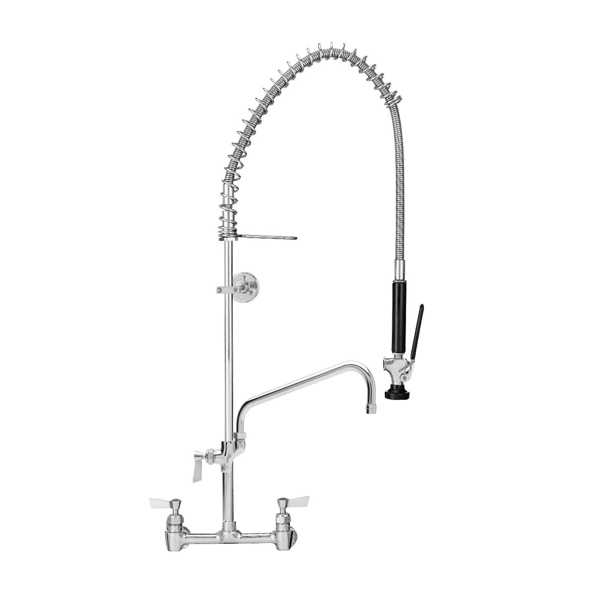 Stainless Steel Double Handle Kitchen Faucet R323603