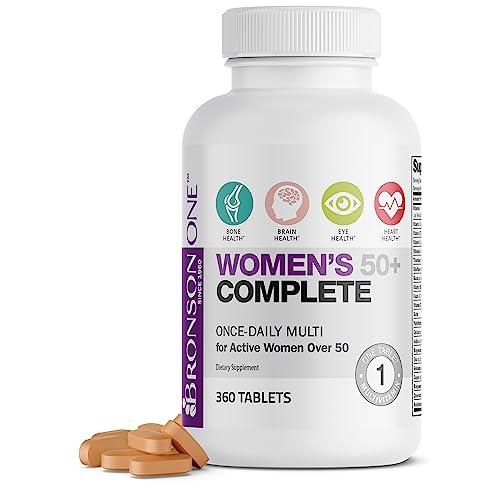 Womens 50+ Multivitamin Multimineral 360 Tablets T635359
