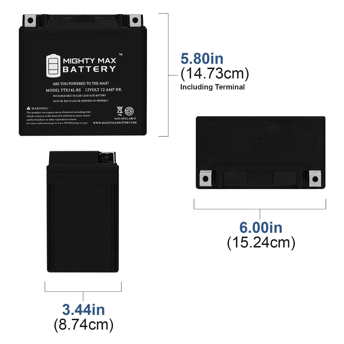 12V Battery with Charger B241423