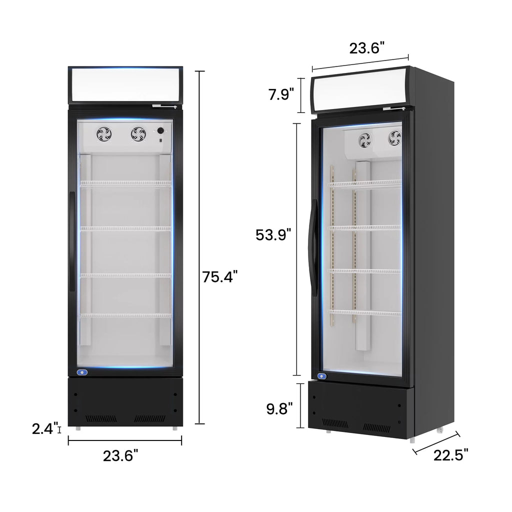 10.9 Cu.Ft Merchandising Refrigerator N1402
