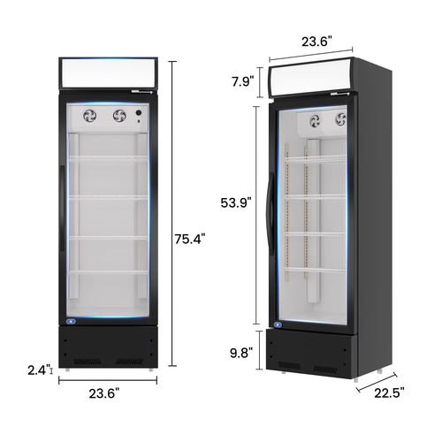 10.9 Cu.Ft Merchandising Refrigerator N1402