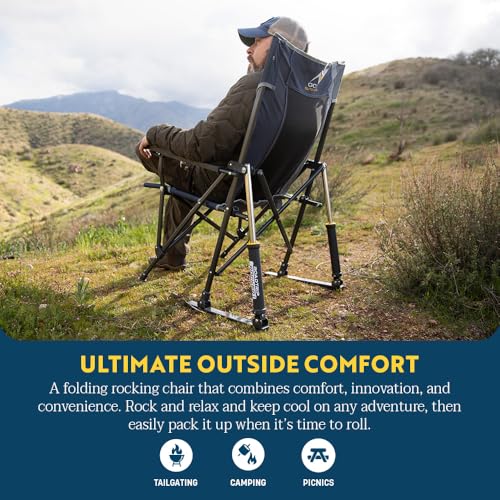 Collapsible Rocking Camping Chair A61491