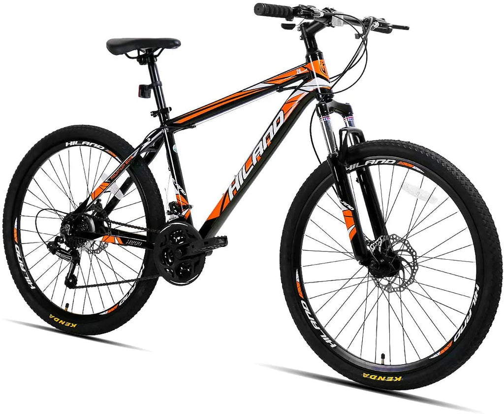 Black 21 Speed Aluminum Mountain Bike Q3409