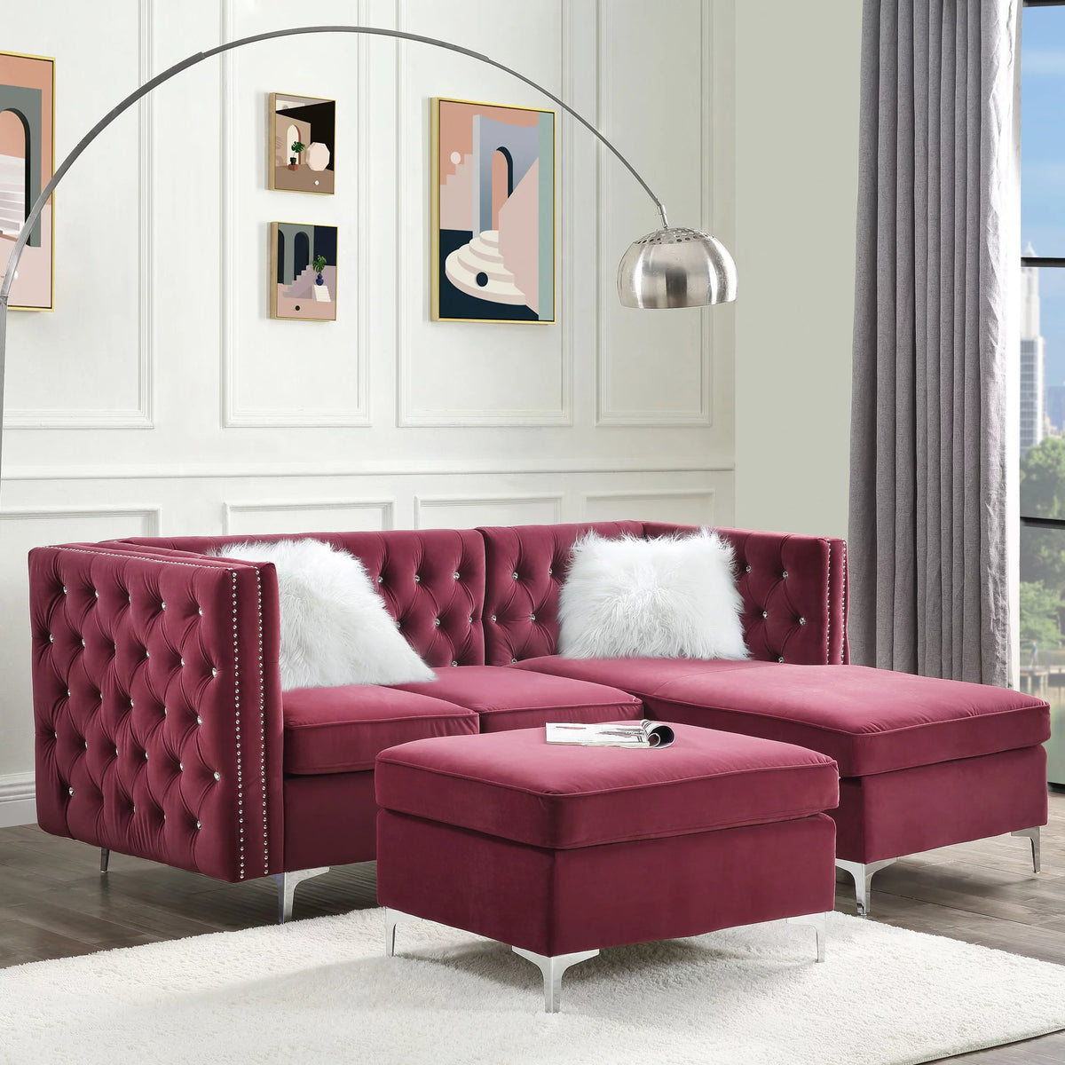 Burgundy Modular S253