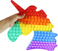 Jumbo Unicorn Bubble Pop Fidget Toy, Silicone Sensory Stress Toy P297288