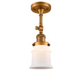 Brass LED Semi Flush Mount K319