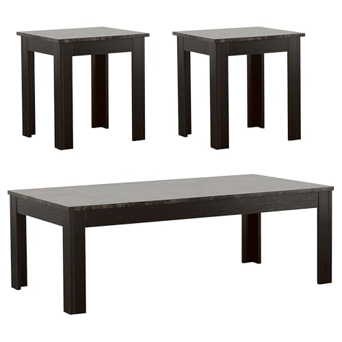 3-Piece Faux Marble Top Coffee Table Set P6261