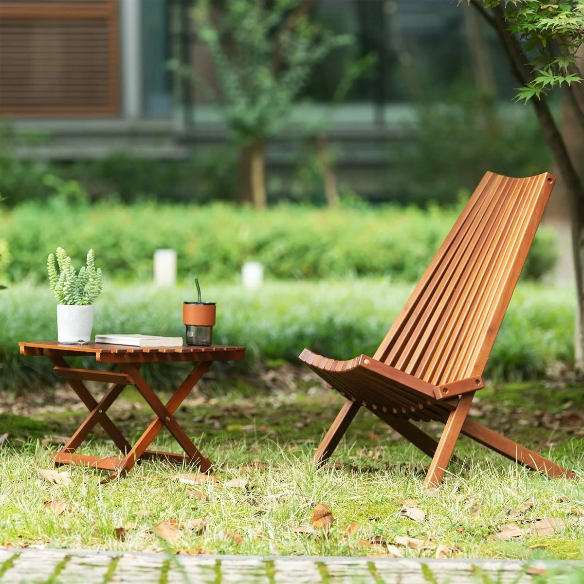 Solid Wood Folding Table W2427