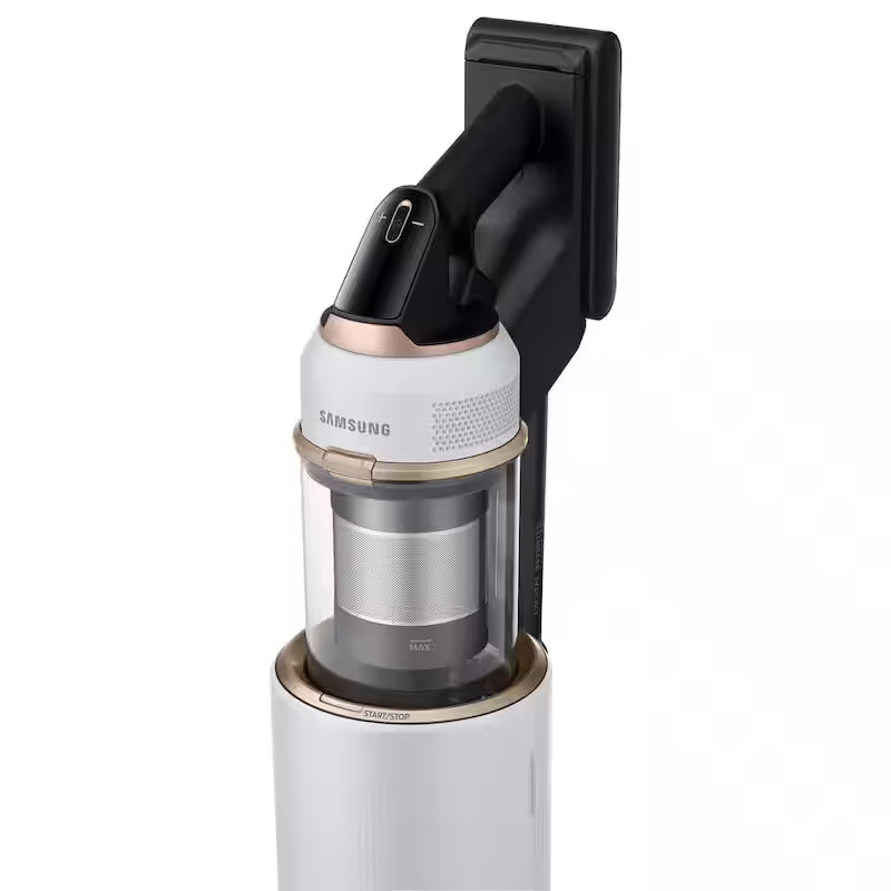 Cordless Stick Vacuum with Clean Station in Misty White L765877