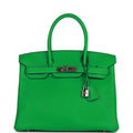 Pre-owned Bambou Clemence 30 Handbag Q176393