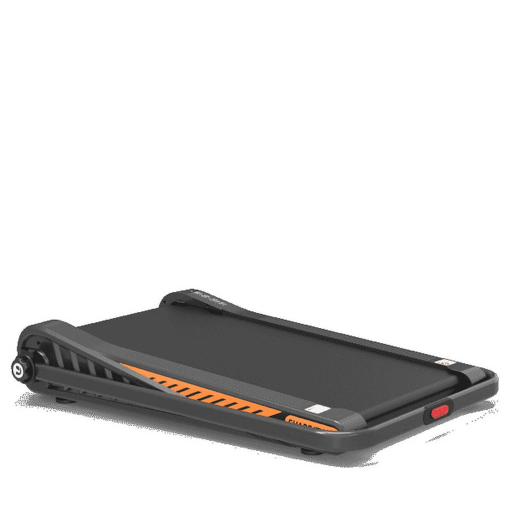 2 in 1 Folding Treadmill 2.5HP 15% Incline Under Desk Electric Treadmill I538