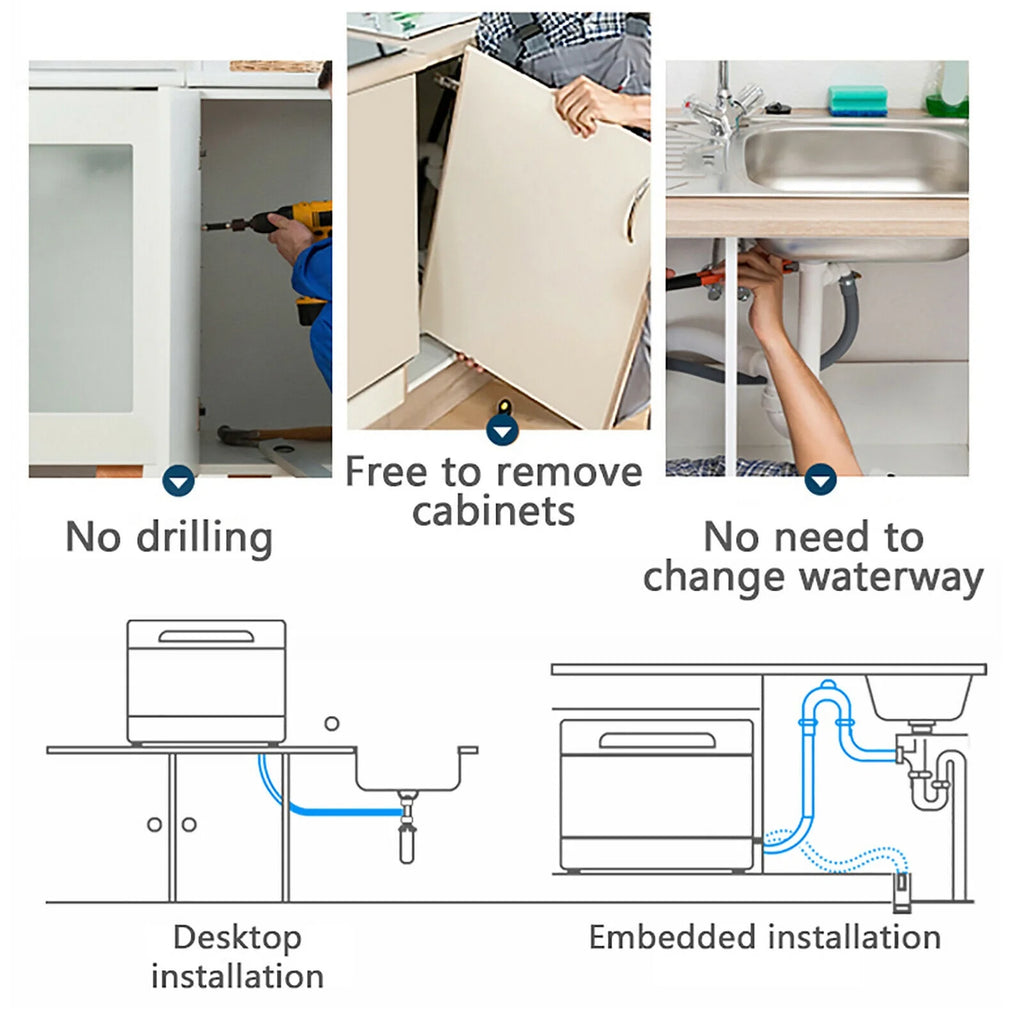 Portable Dishwasher 1200W F96935
